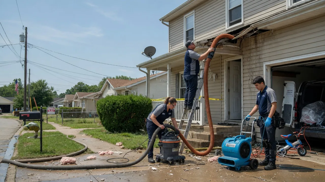 Water Damage Restoration in Covington, TN near me